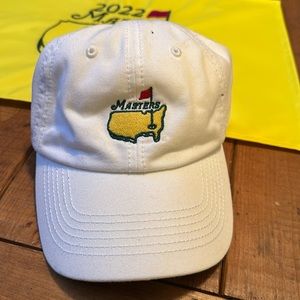 Masters baseball hat size small white